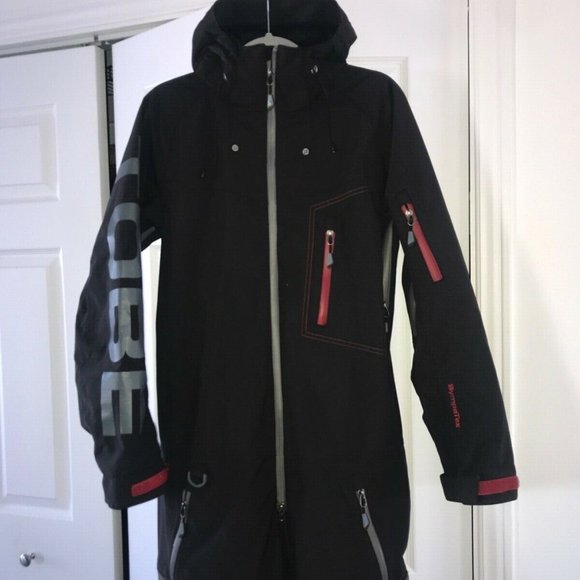 TOBE Privus Mono suit 2.0 Black/Red XS - Picture 3 of 6